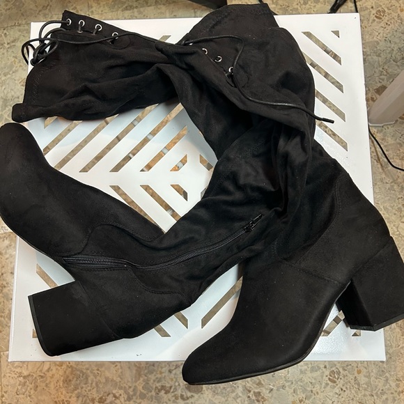 👠Suede boots - Picture 3 of 5